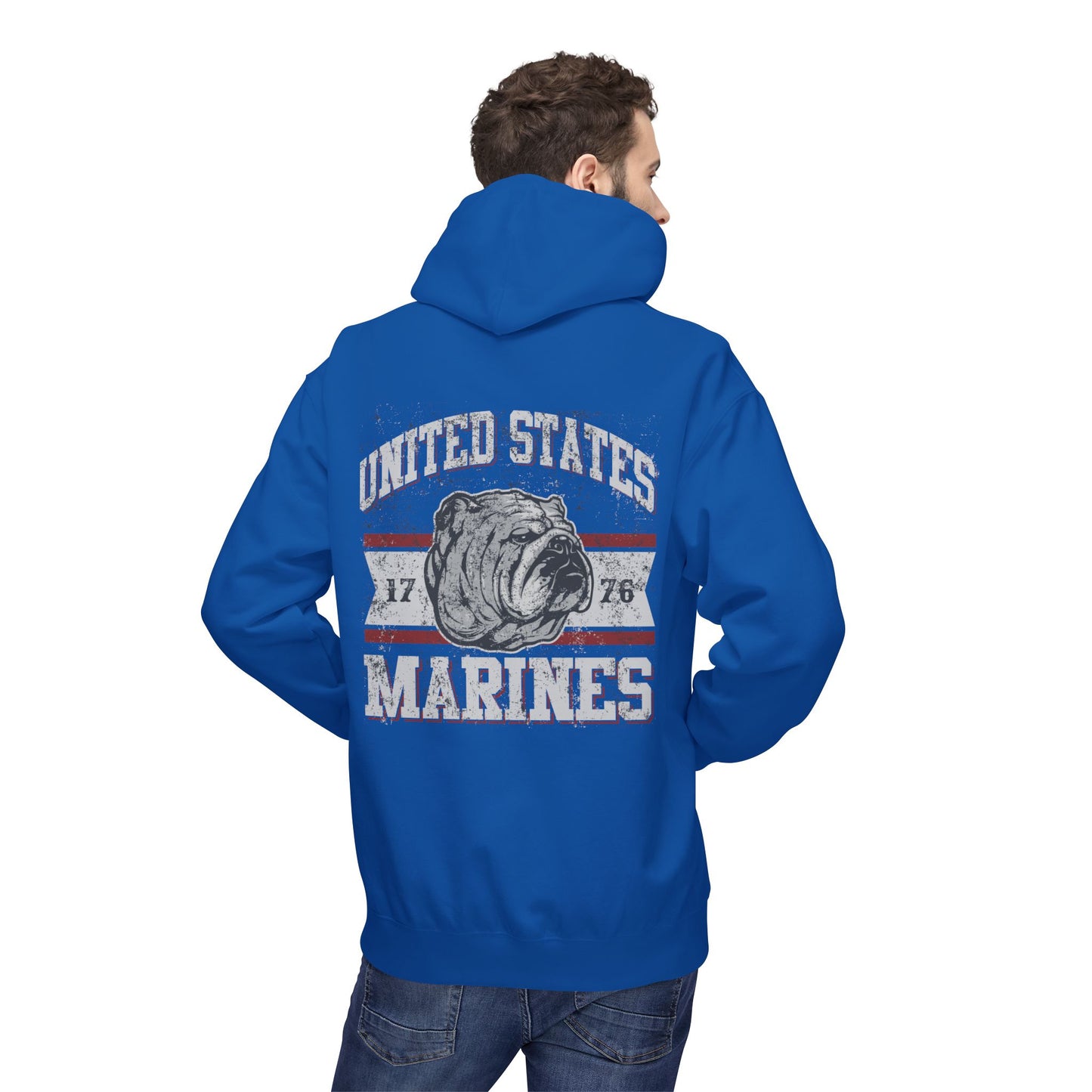 Marines Bulldog Hoodie