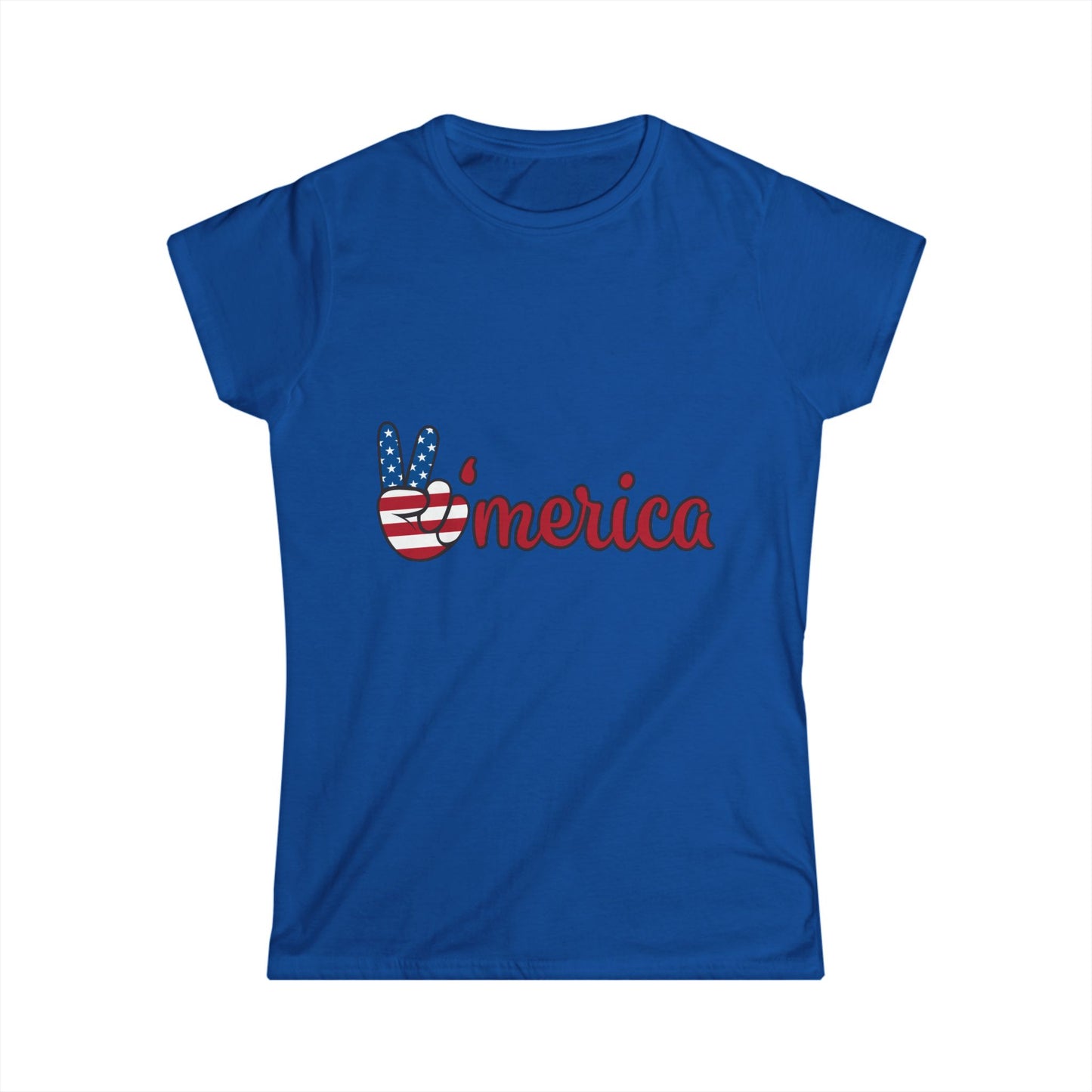 'Merica - Woman's softstyle tee