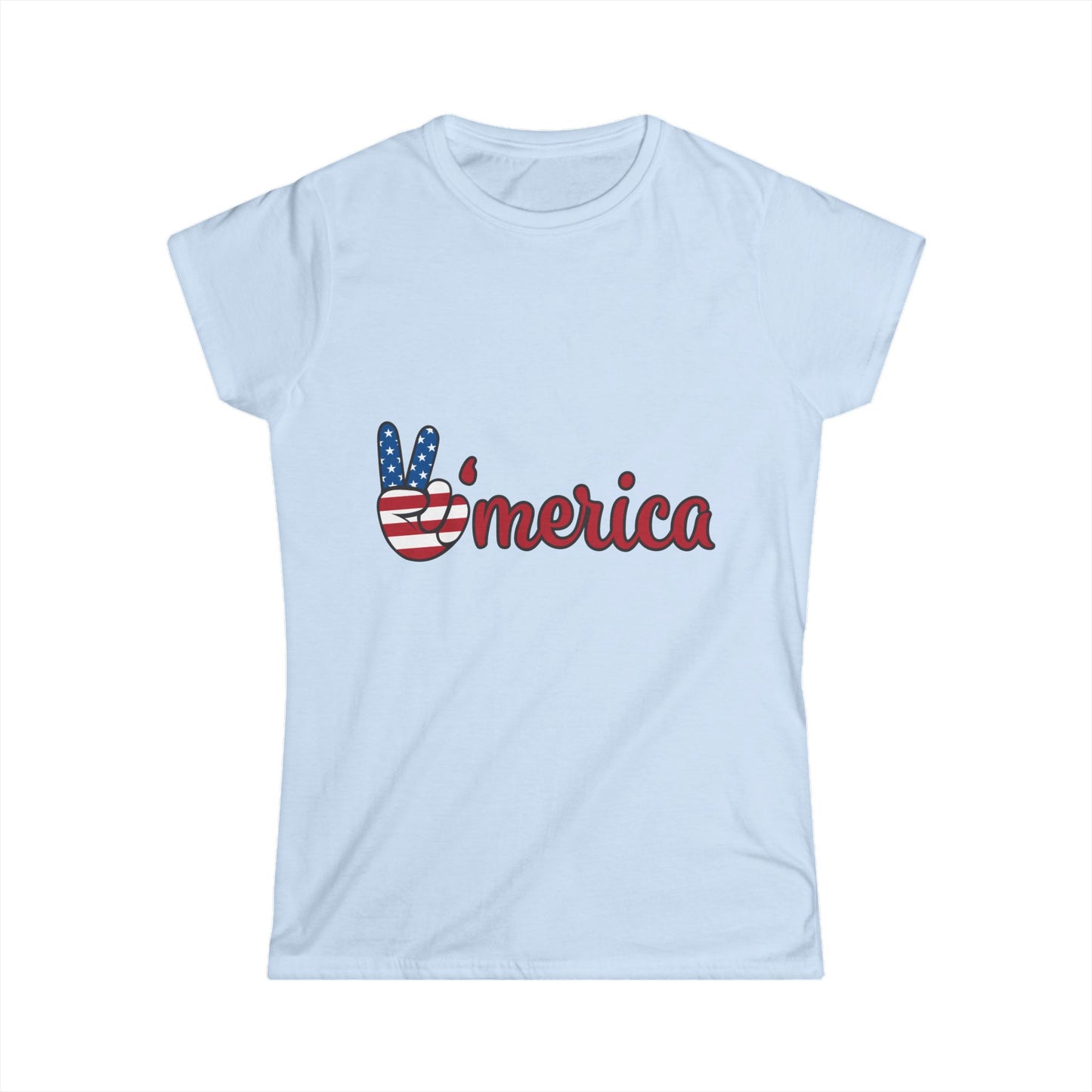 'Merica - Woman's softstyle tee