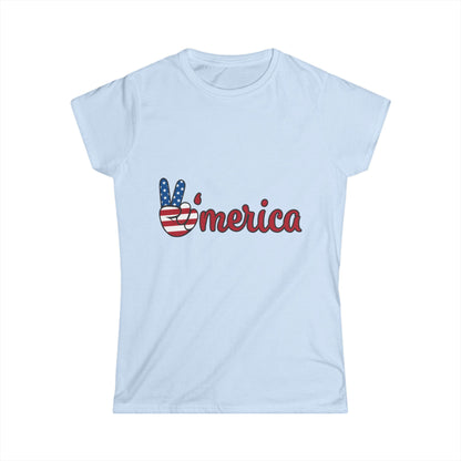 'Merica - Woman's softstyle tee