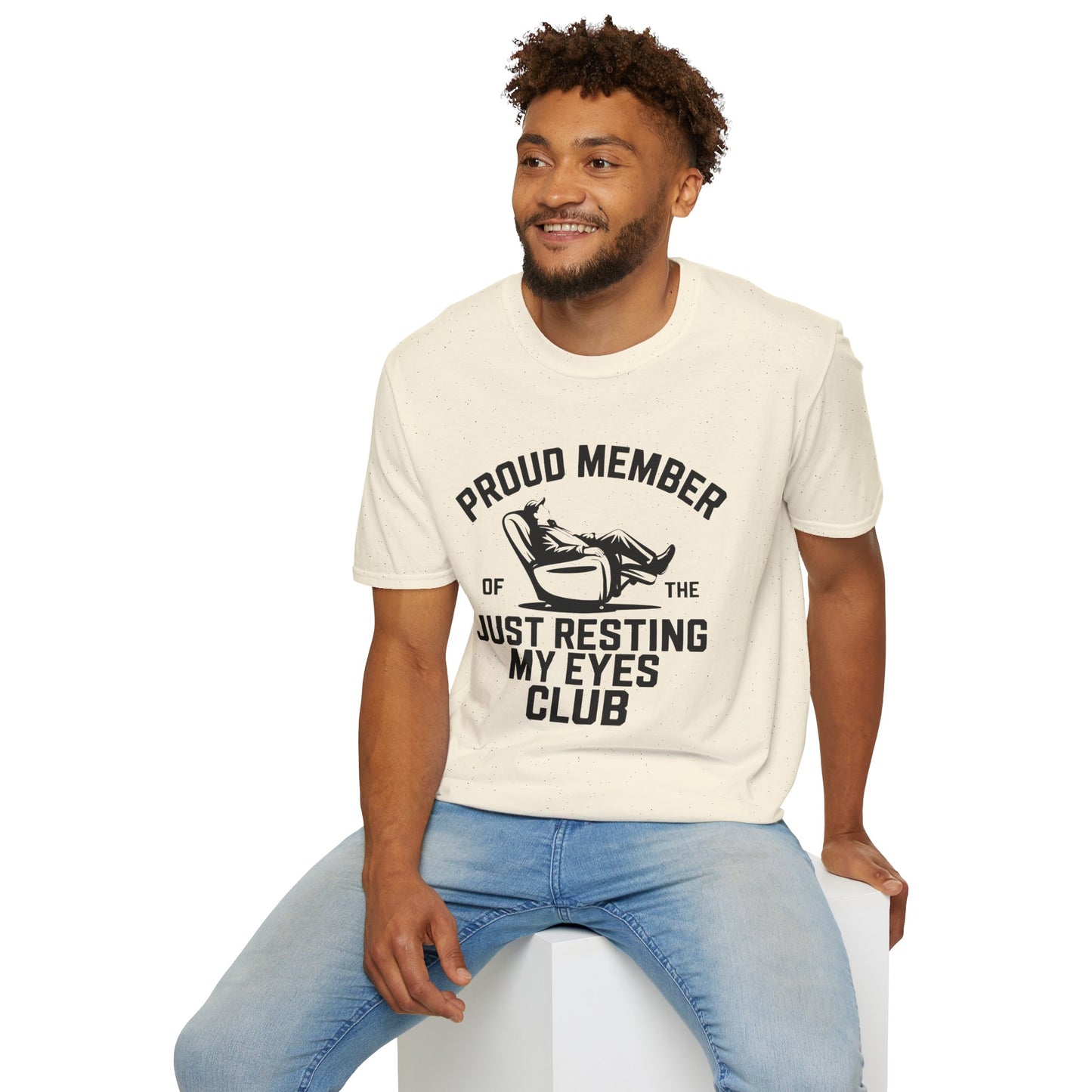 Resting Eyes Club Graphic Tee