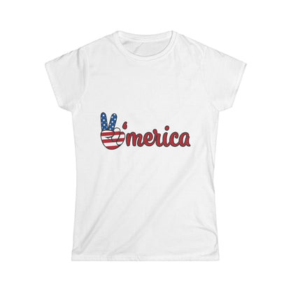 'Merica - Woman's softstyle tee