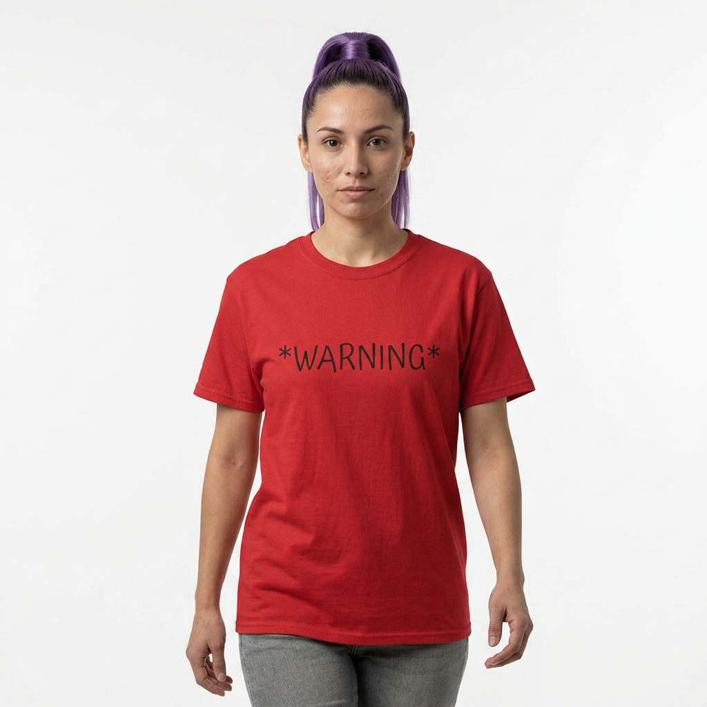 Warning** Graphic Tee