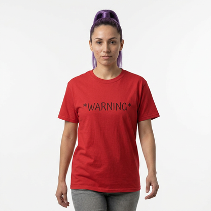 Warning** Graphic Tee