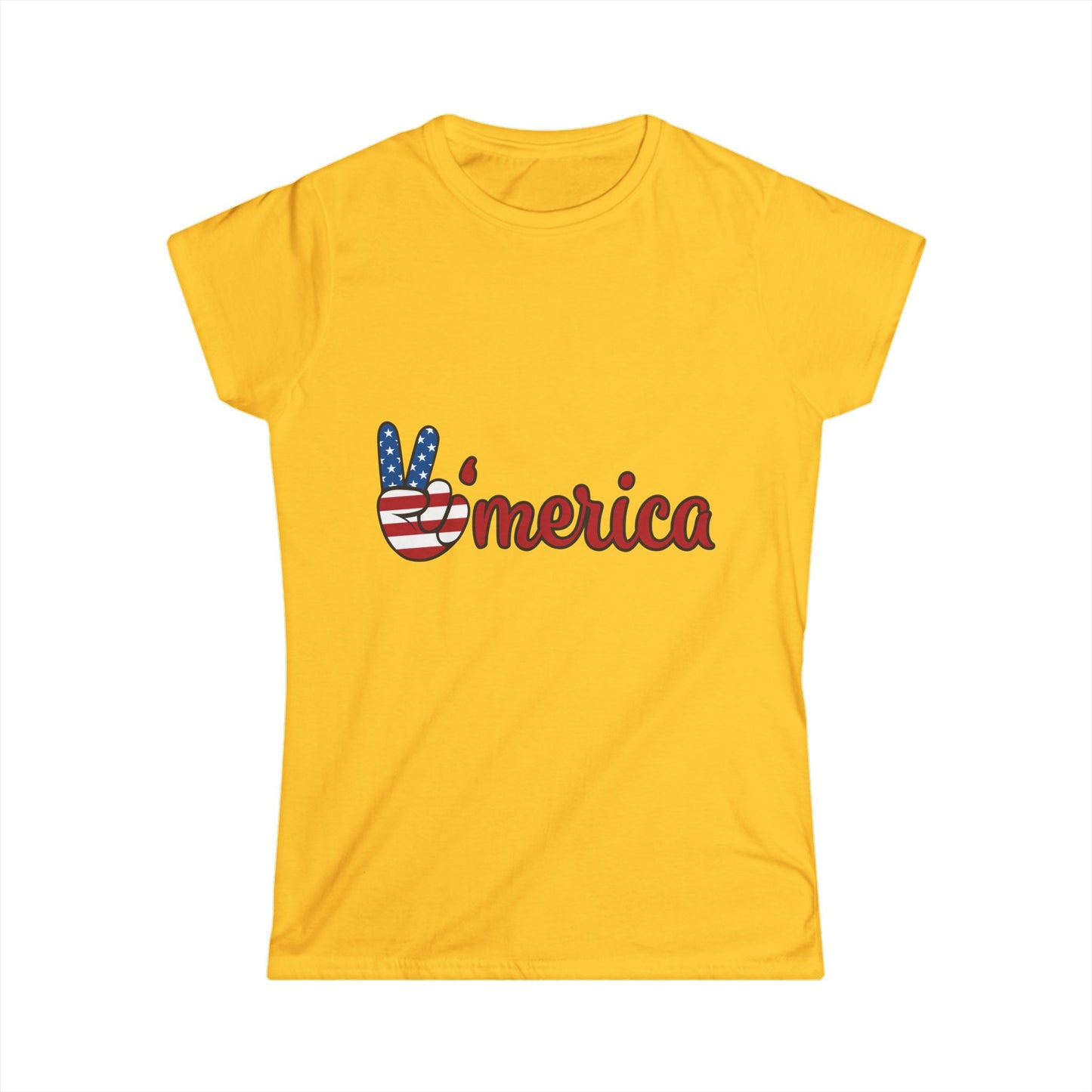 'Merica - Woman's softstyle tee