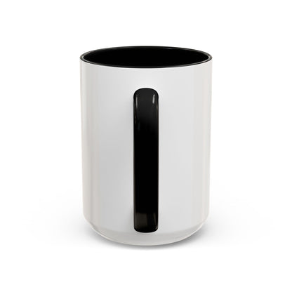 Mom Life Coffee Mug — Colorful Retro Checkerboard & Skeleton Peace Design (11/15oz)