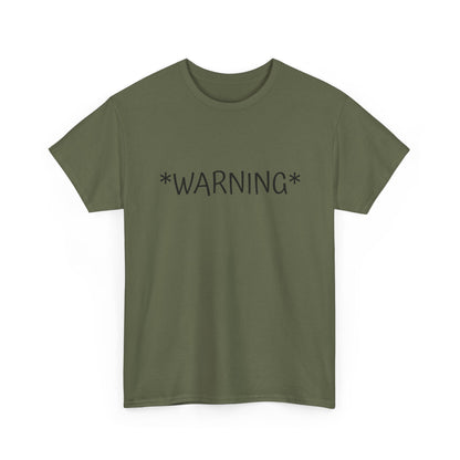 Warning** Graphic Tee