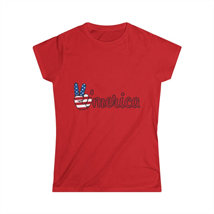 'Merica - Woman's softstyle tee