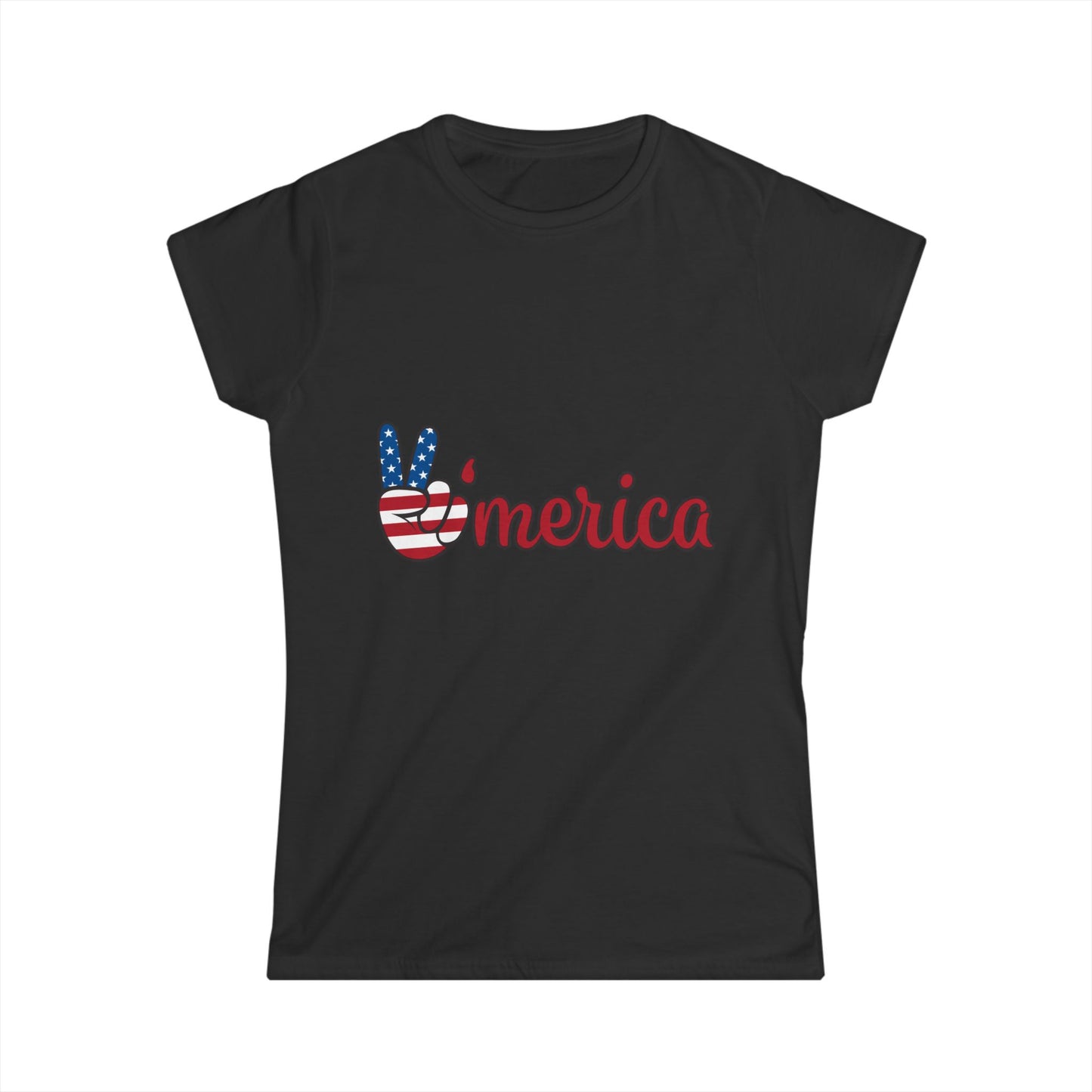 'Merica - Woman's softstyle tee
