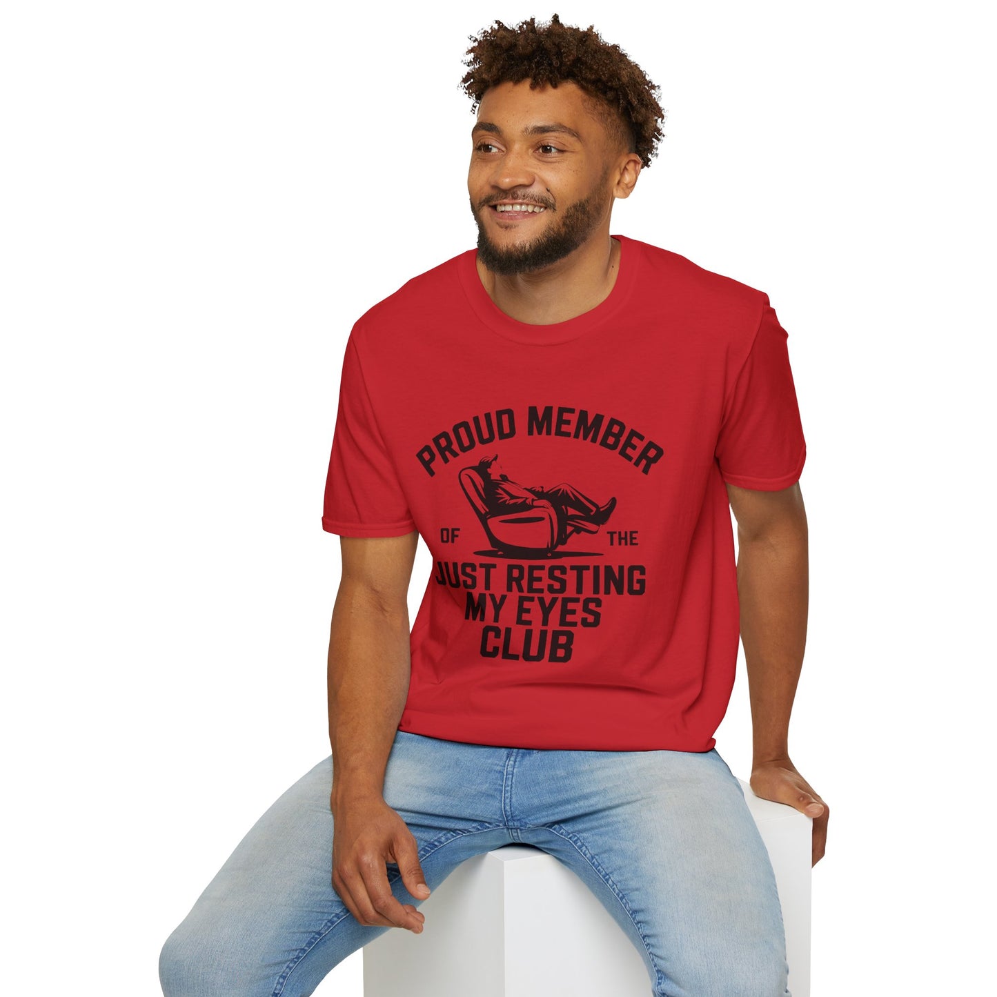 Resting Eyes Club Graphic Tee