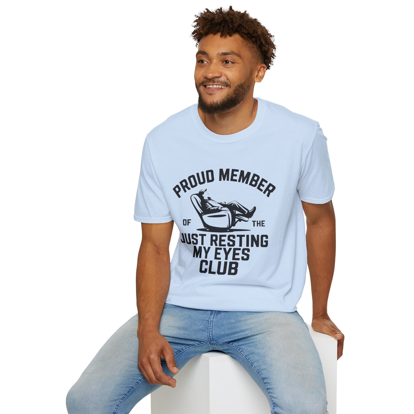 Resting Eyes Club Graphic Tee