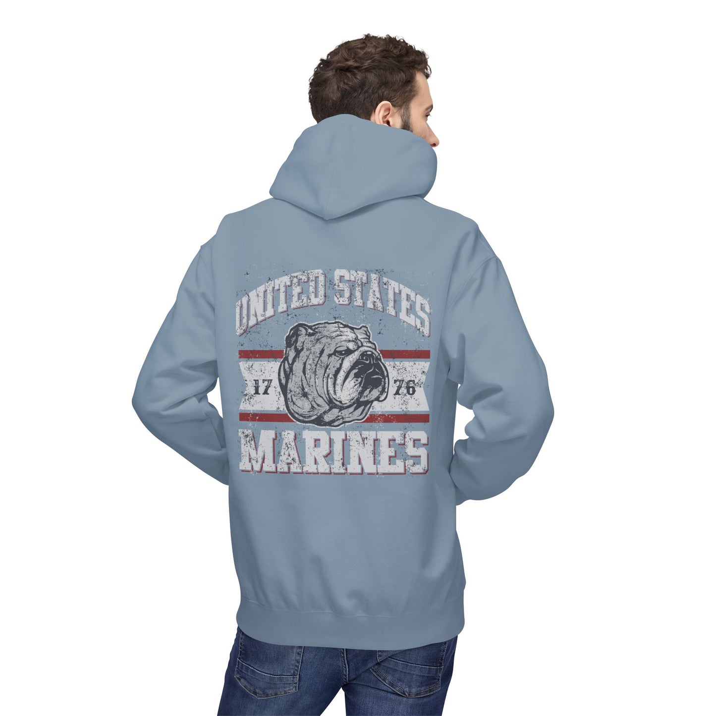 Marines Bulldog Hoodie