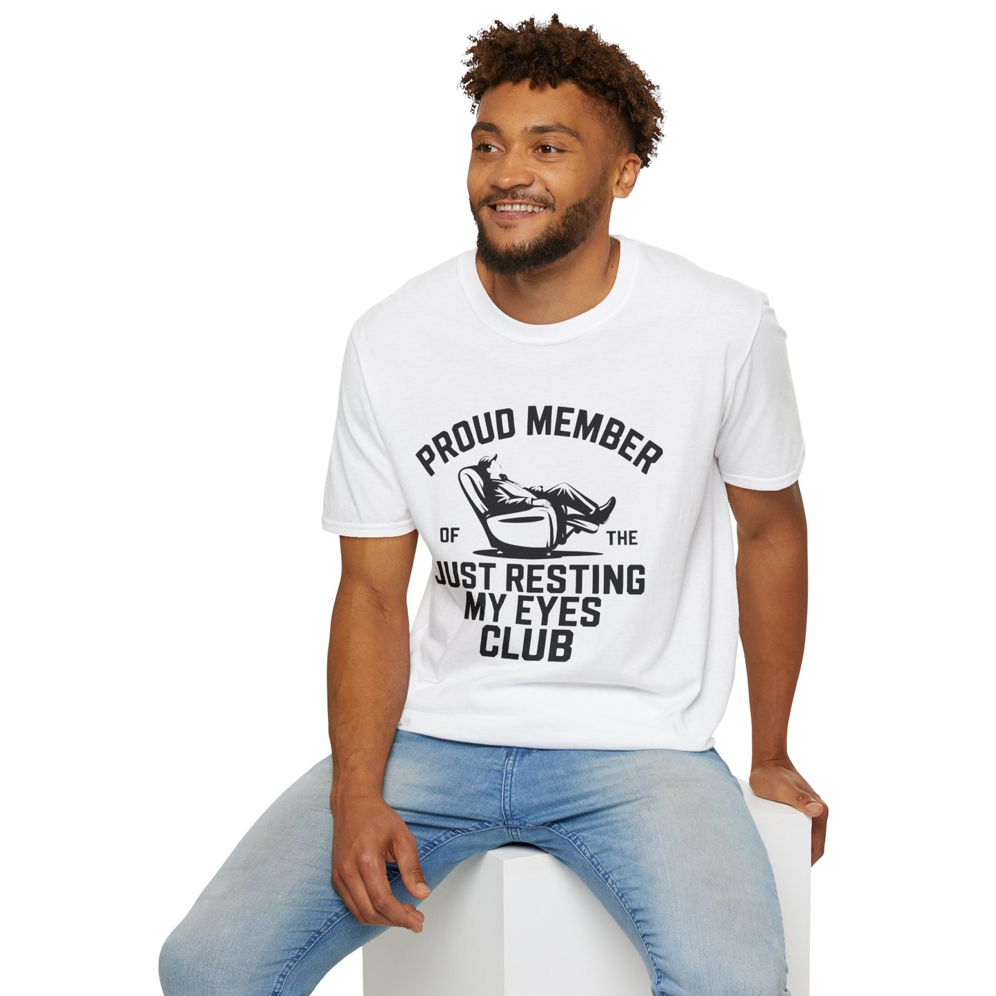 Resting Eyes Club Graphic Tee