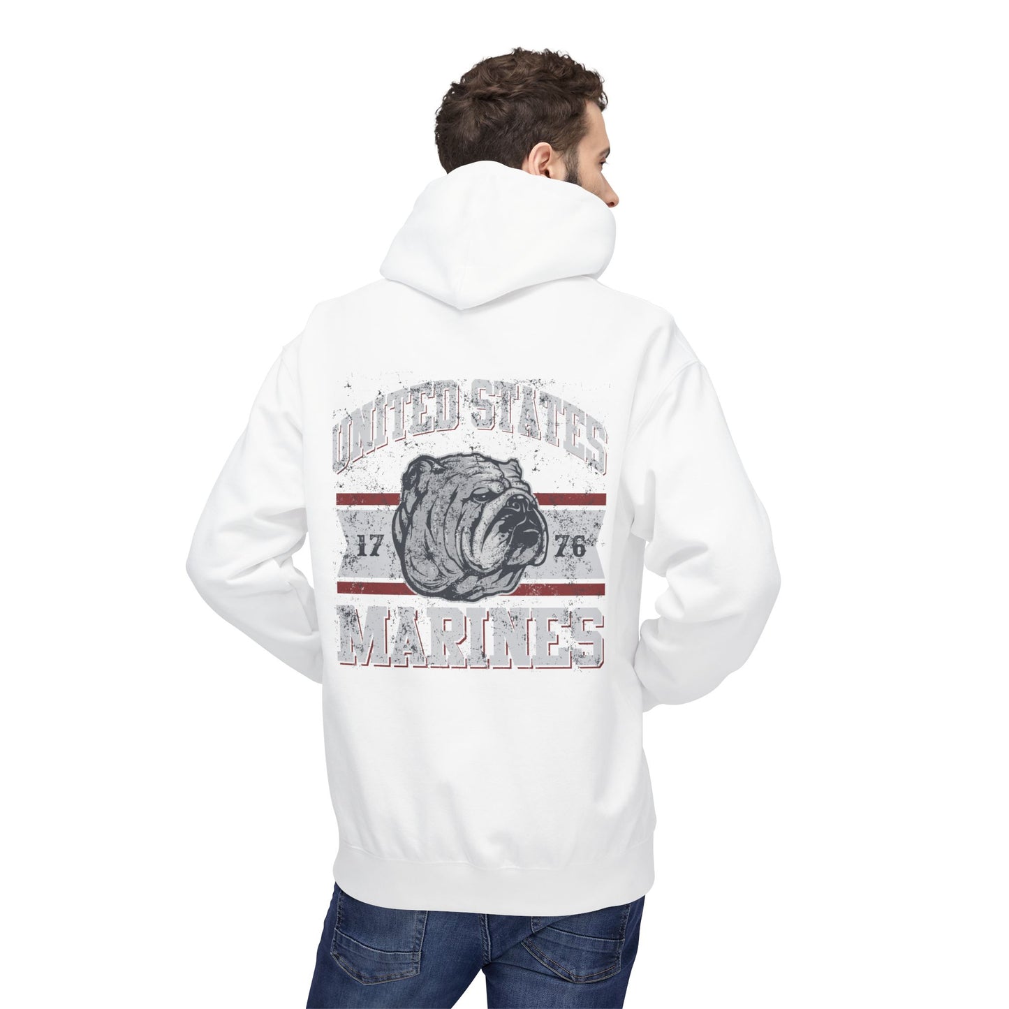 Marines Bulldog Hoodie