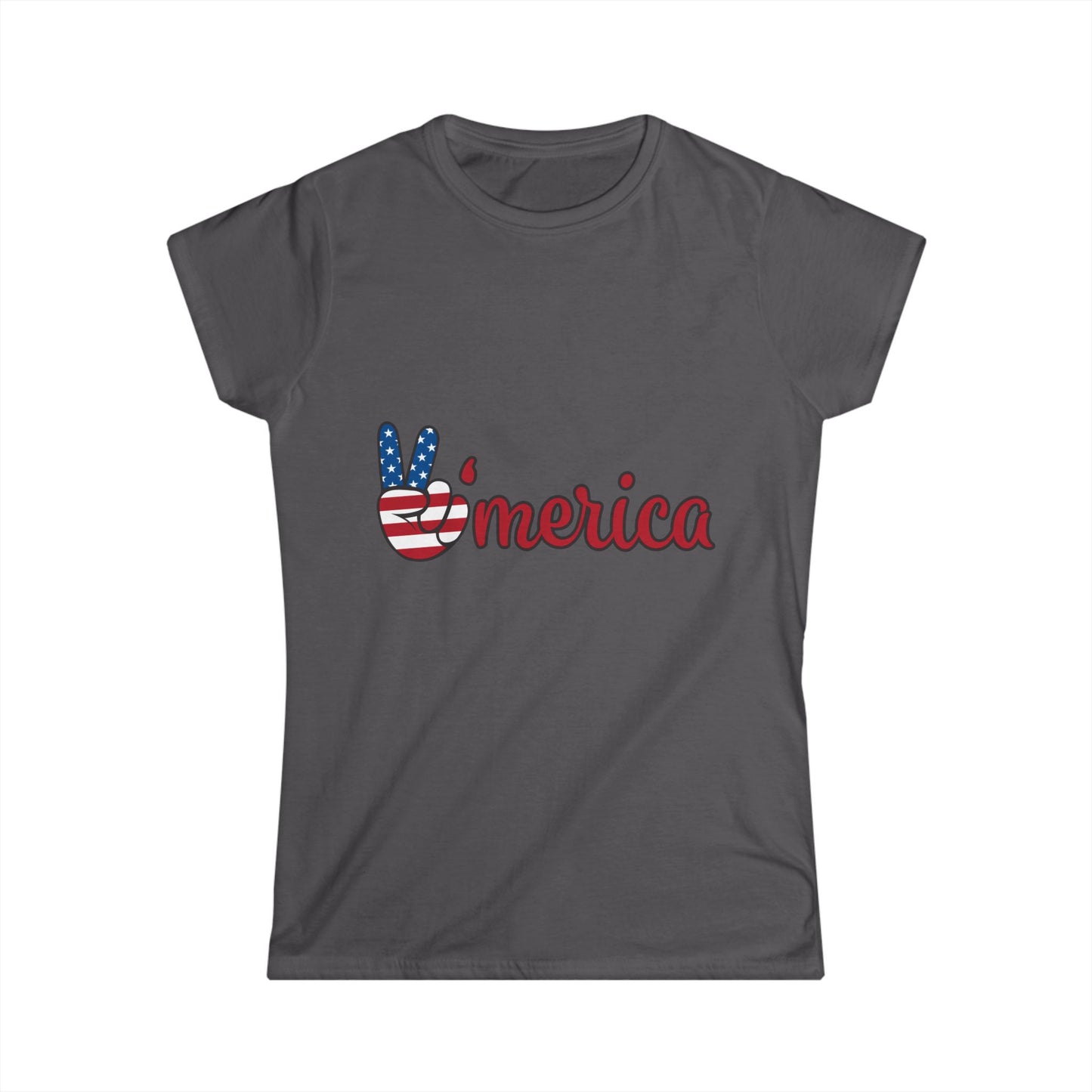 'Merica - Woman's softstyle tee